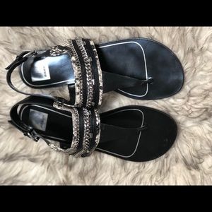 DV by Dolce Vita snakeskin thong Sandal